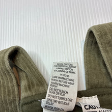 Load image into Gallery viewer, Unisex Dymples, ribbed velour overalls, GUC, size 0,  