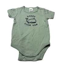 Load image into Gallery viewer, Unisex Anko, cotton bodysuit / romper, whale, EUC, size 0,  
