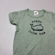 Load image into Gallery viewer, Unisex Anko, cotton bodysuit / romper, whale, EUC, size 0,  
