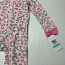 Load image into Gallery viewer, Girls Nautica, lightweight animal print zip romper, NEW, size 0,  