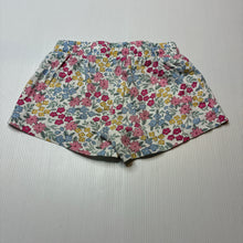 Load image into Gallery viewer, Girls Anko, floral cotton shorts, elasticated, GUC, size 2,  