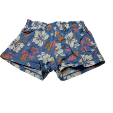 Load image into Gallery viewer, Girls H&amp;M, lightweight floral cotton shorts, elasticated, GUC, size 2,  