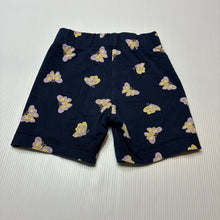 Load image into Gallery viewer, Girls Anko, navy bike shorts, butterflies, GUC, size 3,  
