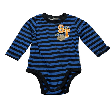 Boys Tiny Little Wonders, cotton bodysuit / romper, EUC, size 00,  