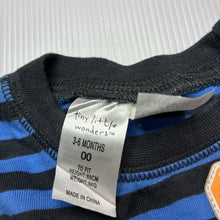 Load image into Gallery viewer, Boys Tiny Little Wonders, cotton bodysuit / romper, EUC, size 00,  
