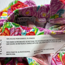 Load image into Gallery viewer, Girls POSH PEANUT, soft feel lightweight stretchy floral romper, EUC, size 0,  