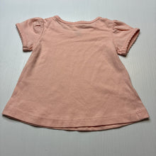 Load image into Gallery viewer, Girls Anko, pink cotton tee / top, EUC, size 00,  