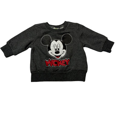 Boys Disney, Mickey Mouse fleece lined sweater / jumper, EUC, size 00,  