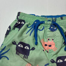 Load image into Gallery viewer, Boys Tiny Little Wonders, lightweight board shorts, elasticated, GUC, size 0,  