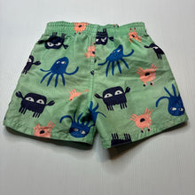 Load image into Gallery viewer, Boys Tiny Little Wonders, lightweight board shorts, elasticated, GUC, size 0,  