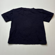 Load image into Gallery viewer, Unisex JPW Junior, navy cotton tee / top, highland cow, EUC, size 1,  