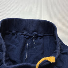 Load image into Gallery viewer, Boys navy, embroidered shorts, diggers, elasticated, GUC, size 0,  
