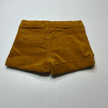 Load image into Gallery viewer, Girls Breakers, stretch corduroy shorts, adjustable, EUC, size 2,  