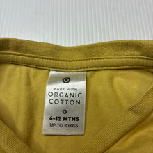 Load image into Gallery viewer, Unisex Target, organic cotton blend long sleeve top, GUC, size 0,  