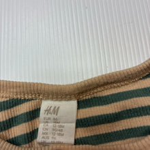 Load image into Gallery viewer, Unisex H&amp;M, ribbed cotton long sleeve top, GUC, size 1,  