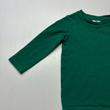 Load image into Gallery viewer, Unisex Target, green stretchy long sleeve tee / top, EUC, size 0,  