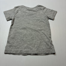 Load image into Gallery viewer, Girls Tiny Little Wonders, grey marle tee / top, mermaid, EUC, size 0,  