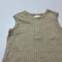 Load image into Gallery viewer, Unisex Anko, ribbed summer romper, EUC, size 00,  
