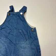 Load image into Gallery viewer, Unisex Seed, lined cotton overalls / dungarees, GUC, size 00,  