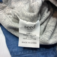 Load image into Gallery viewer, Unisex Seed, lined cotton overalls / dungarees, GUC, size 00,  