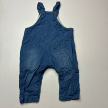 Load image into Gallery viewer, Unisex Seed, lined cotton overalls / dungarees, GUC, size 00,  
