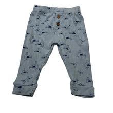 Load image into Gallery viewer, Unisex Dymples, cotton leggings / bottoms, seagulls, EUC, size 000,  