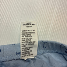 Load image into Gallery viewer, Unisex Dymples, cotton leggings / bottoms, seagulls, EUC, size 000,  