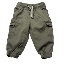Load image into Gallery viewer, Boys Baby Berry, khaki cotton cargo pants, elasticated, EUC, size 0,  