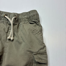 Load image into Gallery viewer, Boys Baby Berry, khaki cotton cargo pants, elasticated, EUC, size 0,  