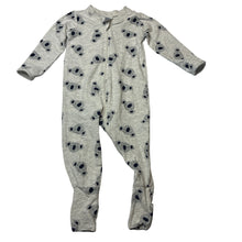 Load image into Gallery viewer, Unisex Anko, soft feel stretchy zip romper, koalas, EUC, size 0,  