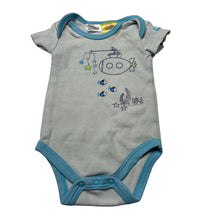 Load image into Gallery viewer, Boys The Little Sheep, cotton bodysuit / romper, submarine, FUC, size 0000,  