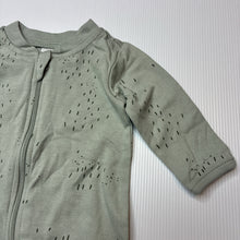 Load image into Gallery viewer, Unisex Anko, soft cotton zip coverall / romper, EUC, size 0000,  