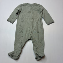 Load image into Gallery viewer, Unisex Anko, soft cotton zip coverall / romper, EUC, size 0000,  