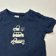 Load image into Gallery viewer, Boys Anko, navy cotton tee / top, GUC, size 1,  