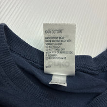 Load image into Gallery viewer, Boys Anko, navy cotton tee / top, GUC, size 1,  