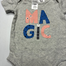 Load image into Gallery viewer, Girls Tiny Little Wonders, soft cotton bodysuit / romper, EUC, size 00,  