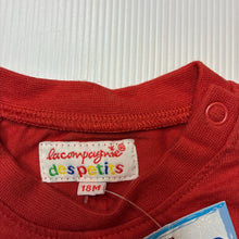 Load image into Gallery viewer, Boys La Compagnie Des Petits, cotton long sleeve tee / top, tiger, NEW, size 1-2,  