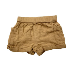 Load image into Gallery viewer, Unisex Target, crinkle cotton shorts, elasticated, GUC, size 000,  