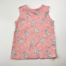 Load image into Gallery viewer, Girls Disney, Bambi Thumper cotton pyjama top, EUC, size 0,  