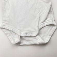 Load image into Gallery viewer, Unisex Bonds, white stretchy singletsuit romper, EUC, size 0000,  