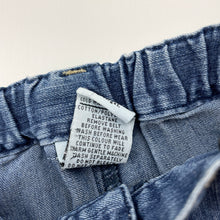 Load image into Gallery viewer, Girls Target, embroidered stretch denim skirt, adjustable, GUC, size 0,  