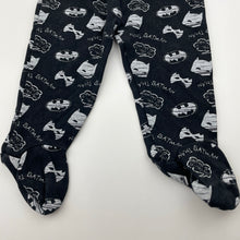 Load image into Gallery viewer, Boys DC Comics, Batman cotton footed leggings / bottoms, GUC, size 0,  