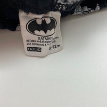 Load image into Gallery viewer, Boys DC Comics, Batman cotton footed leggings / bottoms, GUC, size 0,  