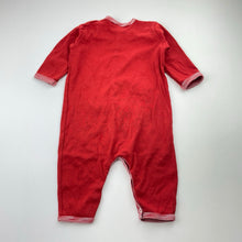 Load image into Gallery viewer, Boys Petit Bateau, red cotton romper, dragon, GUC, size 00,  