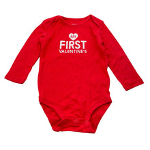 Load image into Gallery viewer, Unisex Carters, embroidered cotton bodysuit / romper, EUC, size 0,  