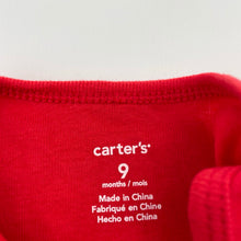 Load image into Gallery viewer, Unisex Carters, embroidered cotton bodysuit / romper, EUC, size 0,  