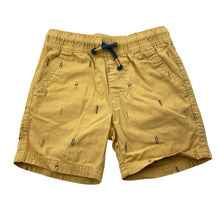 Load image into Gallery viewer, Boys Anko, yellow cotton shorts, elasticated, GUC, size 2,  