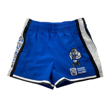 Load image into Gallery viewer, Boys NRL Supporter, Canterbury Bulldogs shorts, elasticated, GUC, size 0,  