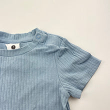 Load image into Gallery viewer, Unisex Dymples, ribbed stretchy tee / top, GUC, size 1,  