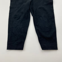 Load image into Gallery viewer, Girls Anko, black stretchy leggings / bottoms, GUC, size 1,  